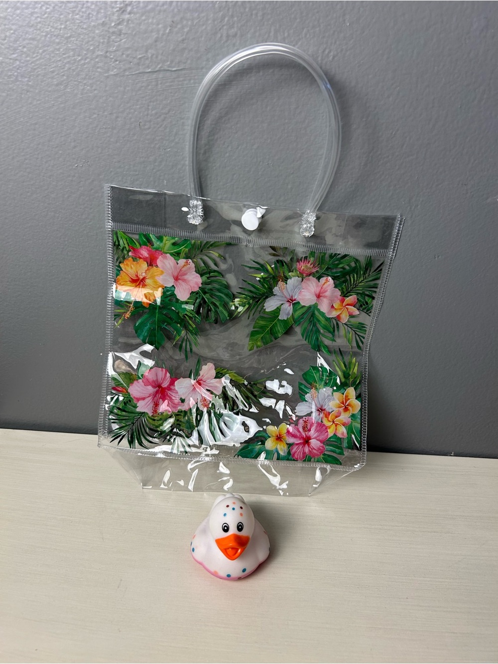 Choice of Duck & Clear Tropical Tote - Picture 5 of 15